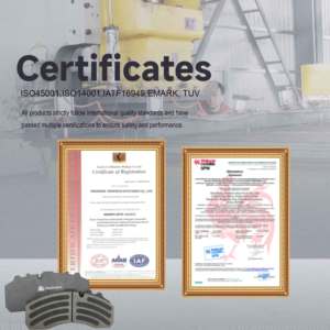 Plaquettes de frein de camion FRONTECH CV résistant à l'usure en gros de haute qualité WVA29087 pour modèle de camion Zhong <span class=keywords><strong>Tong</strong></span> Man Daf - Product Image 3