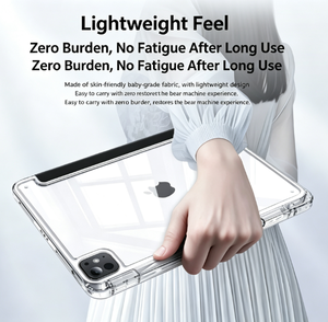Custodia per iPad Y-Fold Pro trasparente con 5 slot per penna per <span class=keywords><strong>tablet</strong></span> <span class=keywords><strong>Apple</strong></span> da 11 pollici 10.9 9a generazione 13 <span class=keywords><strong>Cover</strong></span> - Product Image 5