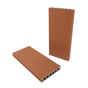 Piastrelle per esterni eco-friendly impermeabili per pavimenti in WPC con grano di legno Patio da giardino da cucina ad incastro composito WPC - Product Image 6
