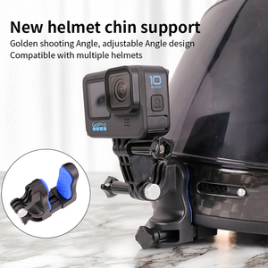 Kaliou mới đến xe máy Mũ bảo hiểm cằm kẹp gắn kết cho đi Pro hành động máy ảnh - Product Image 3