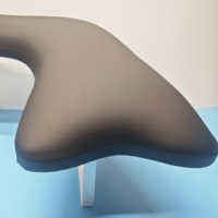 Almohada de Mano Plegable de Esponja y Cuero PU en Forma de U Personalizable al por Mayor 2024 para Manicura Profesional en Salón de Uñas