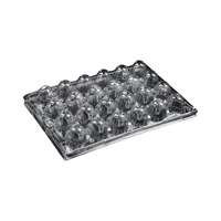 Nouveau Type Supermarché Jetable Transparent PET boîte à oeufs de caille Spécifications multiples Pas Cher En Plastique Oeufs Plateau Blister Processus
