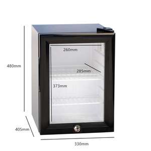 2024 nouveau Mini réfrigérateur Compact 21 litres meilleur réfrigérateur à <span class=keywords><strong>gaz</strong></span> avec serrure à clé porte en verre <span class=keywords><strong>petit</strong></span> réfrigérateur - Product Image 5