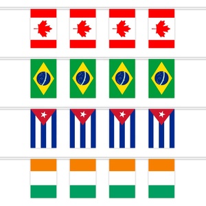 Bandera de Colombia 14x21cm, Decoración para Celebración del Día de la Independencia, Bandera de Sudamérica, Suministro para Ferias Comerciales - Product Image 6