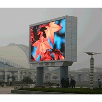 Açık sabit P4 P5 P6 P8 LED ekran ile yüksek hassasiyetli su geçirmez demir kabine yüksek koruyucu sınıf IP65 LED Video duvar