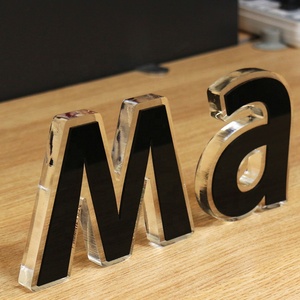 Biển Hiệu Kexian Làm Theo Yêu Cầu Bằng Nhựa Acrylic 3d Biển Hiệu Chữ Cắt Laser Chữ Kim Loại Trên Bảng Chữ Cái Chữ Acrylic - Product Image 6