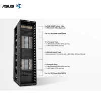 Servidor de Supercomputación IA XA GB721-E2 Full Rack GB300 NVL72 72 Blackwell Ultra GPU 36 Grace CPU NVLink con Refrigeración Líquida