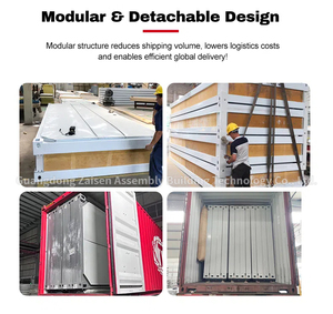 Casa portacontainer prefabbricata da 20 piedi facile da installare dopo <span class=keywords><strong>la</strong></span> calamità per campi dormitorio casa rifugio per uffici rifugiati abitazione temporanea - Product Image 6