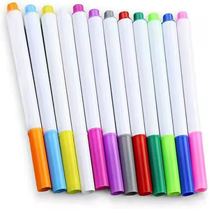 Juego de Marcadores de <span class=keywords><strong>Pizarra</strong></span> Blanca y Negra Personalizables con Logotipo, Borrables, al por Mayor, para Escuela y Oficina - Product Image 3