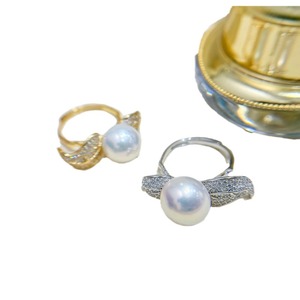 Support de bijoux en argent S925 pour anneau de perles DIY, bijoux en argent tendance avec perles rondes de 7 à 10 mm, 1400 - Product Image 5