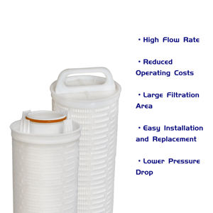 Élément filtrant de remplacement pour purificateur d'eau, cartouche filtrante à haut débit avec une efficacité élevée, meilleur filtre à eau - Product Image 5