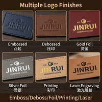 Étiquette en cuir PU personnalisée en rouleau, fabriquée en usine, avec bord découpé au laser et design écologique gaufré à chaud pour jeans