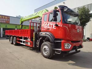 Grúa Montada en Camión Sinotruk Howo Nueva, Diésel, Manual, de Ocho Ruedas Traseras, 25 Toneladas, con Pluma de 5 Secciones - Product Image 2