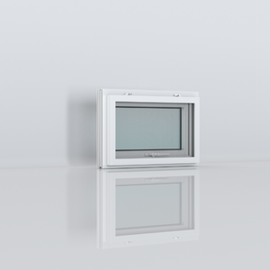Fenêtre à auvent HOFFEN PRO en uPVC 80x50 blanche avec vitrage en filet, insonorisée, étanche, isolation thermique - Product Image 5