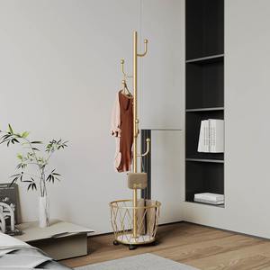 Perchero de pie para dormitorio, uso doméstico, balcón, tendedero, estante de almacenamiento de malla metálica para interiores - Product Image 4