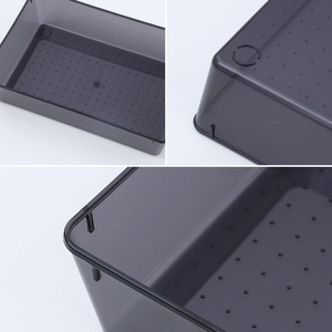 25-Mảnh Nhựa Ngăn Kéo Chia Tổ Chức Thiết Lập PS Lưu Trữ Nhà Hộp Bin Nhà Bếp Phòng Tắm Máy Tính Để Bàn Mỹ Phẩm Đồ Lặt Vặt Lưu Trữ Thực Phẩm - Product Image 6