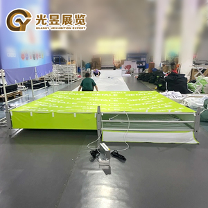 Nhà Máy Bán Hàng Trực Tiếp Tùy Chỉnh Thẳng Hiển Thị Thương Mại Hiển Thị Ánh Sáng Hộp Gian Hàng Nền Xách Tay Nhôm Biểu Tượng Tùy Chỉnh LED Ánh Sáng Hộp - Product Image 5