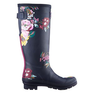 Sıcak satış su geçirmez kadın yüksek topuk güvenlik kauçuk yağmur botu - Product Image 3