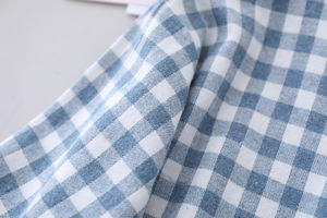 Ensemble pantalon et chemise à carreaux en coton 100% pour enfants, couleur kaki, pour garçons, été - Product Image 2