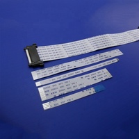SCONDAR OEM pas personnalisé 1.0mm 0.5mm 1.27mm 2.0mm 2.54mm 10 11 12 14 19 broches 40pin IDC FFC imprimante câble ruban plat Flexible