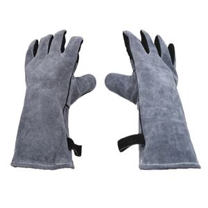 Guantes de Seguridad de Cuero Resistentes al Calor para Cocina, Barbacoa y Soldadura - Product Image 6