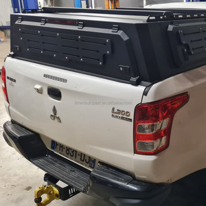 Capot rigide articulé en aluminium pour benne de pick-up <span class=keywords><strong>Mitsubishi</strong></span> Triton <span class=keywords><strong>L200</strong></span> 2015-2019, type <span class=keywords><strong>Hard</strong></span> <span class=keywords><strong>Top</strong></span> / Tailbox - Product Image 3
