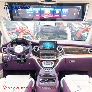 Actualización de Lujo Interior Completa para Mercedes <span class=keywords><strong>Vito</strong></span> W639 W447 <span class=keywords><strong>2022</strong></span> con Decoración y Protección de Aluminio, Color y Logotipo Personalizados - Product Image 5