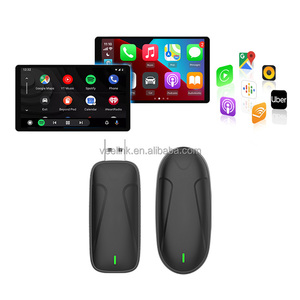 Boîtier Android Auto sans fil avec transmission plus rapide, Wifi ouvert, musique, Waze, commande vocale, Xair Car Play Ai Box pour Apple et Google - Product Image 1