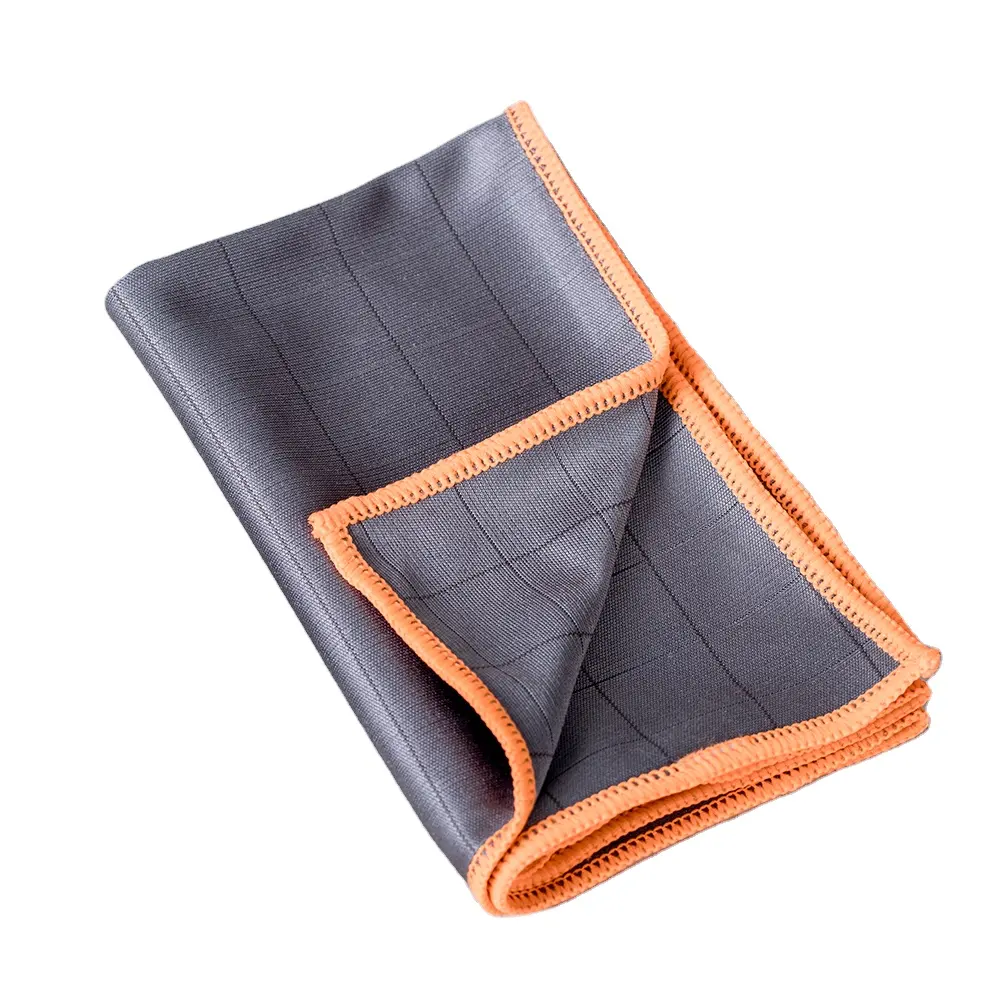 सबसे अच्छा बेच उच्च गुणवत्ता कार्बन कार खिड़की के शीशे Microfiber कपड़ा तौलिया कार्बन सफाई कपड़ा