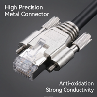 Kabel Kamera Optik Fiber USB 3.0 Kecepatan Tinggi untuk Kamera Industri dengan Konektor Micro B