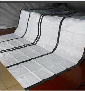 Bâche en polyéthylène doublement enduite, imperméable, directement de l'usine, pour la construction d'entrepôts et le transport. - Product Image 4