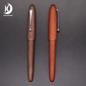 יוקרה מעולה באיכות עץ עט נובע jinhao רטרו עץ קליגרפיה כתיבה עט