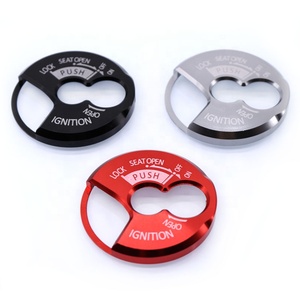 Moto Scooter Universel Pièces Commutateur Serrure Clé De Couverture De Couverture Décorative Interrupteur à Clé Couverture Tricity 125/155 - Product Image 1