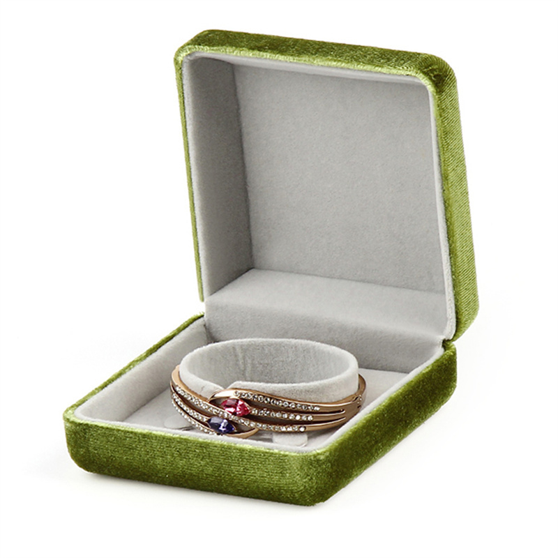 Boîte bracelet vert