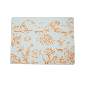 Manteles Individuales para Niños para Colorear, Alfombrilla de Silicona para Dibujar, Reutilizable, para Pintar - Product Image 4