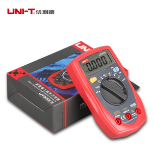 Multímetro Digital LCD UNI-T UT33A+, Medidor de Resistencia y Capacitancia, Probador de Voltaje CA - Product Image 4