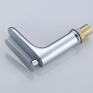 Robinet de lavabo encastré à trou unique Morning Dew Source Factory, avec cartouche céramique, à poser sur le plan pour salle de bain - Product Image 3