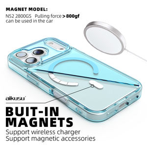 Защитный прозрачный чехол Aikusu серии Customizable для iPhone 17 16 15 14 13 Air Pro Max - Product Image 4