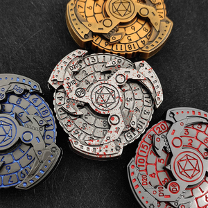 Tùy chỉnh thiết kế 7-in-1 ngón tay Gyro quay kim loại Xúc xắc chất lượng tuyệt vời trò chơi dices - Product Image 5