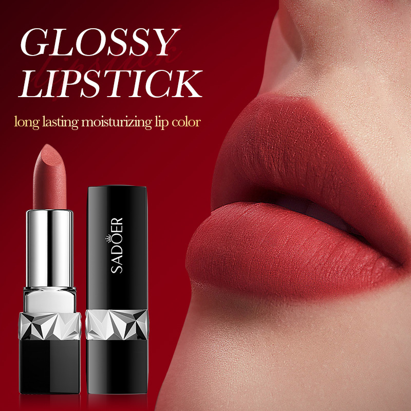 Wholesale Custom Logo Private Label Vegan Lipstick Waterproof Matte Lipstick Makeup With Lasting Effect Velvet Lip Stick Makeup