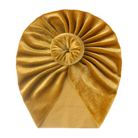 Nouveau Turban en Velours pour Bébé, Accessoire Cheveux Donut, Bonnet pour Enfant, Chapeau Bébé, Turban pour Tout-Petit