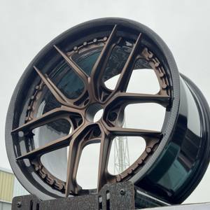 20-23 pouces Jantes en alliage de fibre de carbone forgé Motorsports Performance pour <span class=keywords><strong>Porsche</strong></span> pour McLaren Nouvel État 100mm PCD Aluminium - Product Image 5