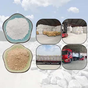 China Cosmetic Grade Calcined Kaolin Clay Powder Price Hot Sell Metakaolin Clay For Ceramic Metakaolin