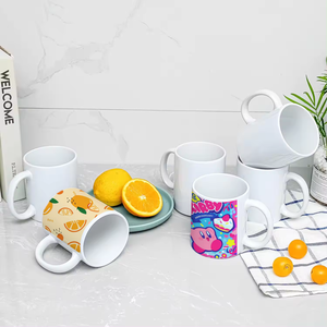 Tasse en céramique HTPmart 11oz sublimation prix personnalisé impression complète avec emballage en polymousse tasse en céramique personnalisée pour cadeau de bricolage - Product Image 4