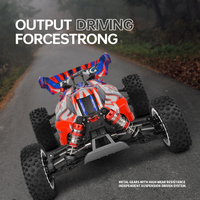 Buggy RC 1/12 2.4G 4WD de Alta Velocidad con Motor sin Escobillas, 60KM/H, Eléctrico, Controlado por Aplicación, Control Remoto de Metal, Cargador Incluido, Listo para Usar