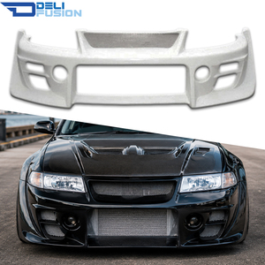 For 1999-2001 Mitsubishi Lancer Evolution 6 EVO6 CP9A DAMD Style Fiberglass FRP Car Front Bumper Body Kit - Product Image 1