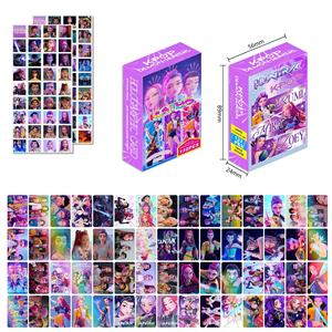 132 pz/scatola KPOP cacciatori di demoni periferiche Laser foto 60 pz carta olografica 72 pz Mini adesivo doppia faccia carta regalo LOMO - Product Image 1