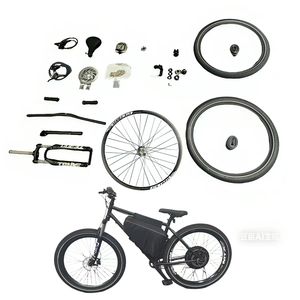 Bicicleta Eléctrica Black King Kong, 36V-72V, 20Ah-40Ah, 1500W-8000W, Cuadro de Acero Cromado Personalizado, 18 Velocidades, 29 Pulgadas, Motor Central, Eléctrica Urbana - Product Image 5