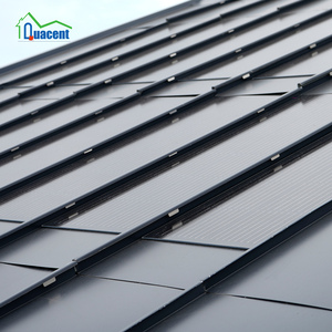 Quacent Top Energy 2 en 1 Support à coutures Steal Tuiles solaires Installation facile Sécurité Imperméable BIPV Bardeaux solaires sur le toit - Product Image 1