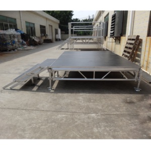 Plate-forme de scène d'événement réglable en hauteur - Product Image 3